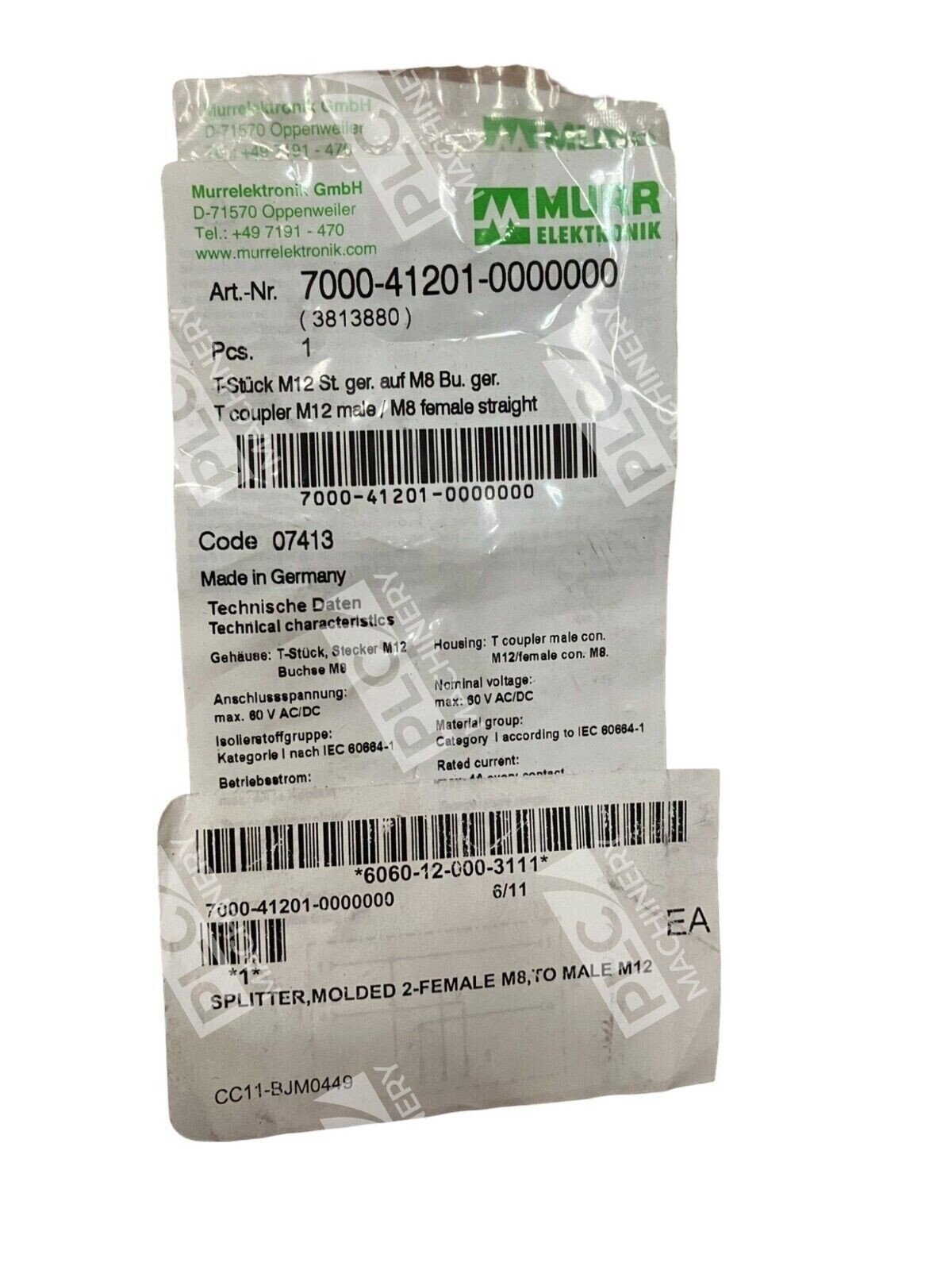 Murr Elektronik 7000-41201-0000000