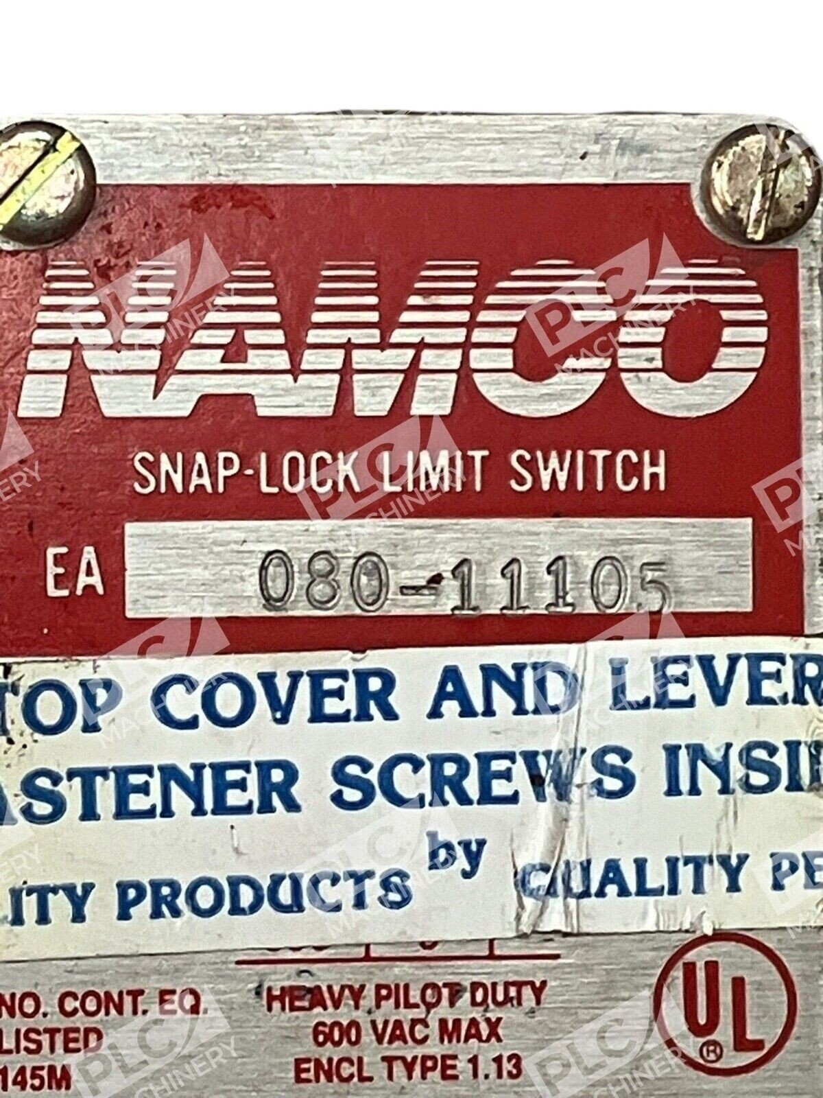 Namco Snap-Lock Limit Switch EA080-11105 - Image 3