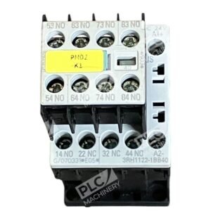 Siemens 10A 600VAC 3RH1122-1BB40 w/ 10A 240V 3RH1911-1FA40