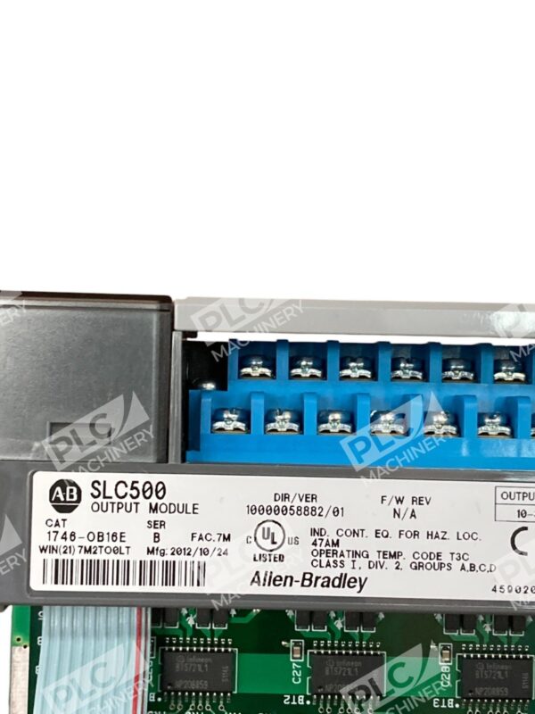 Allen Bradley AB SLC500 Output Module 1746-OB16E /B - Image 8