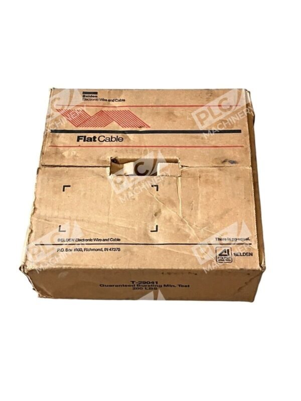 Belden Flat Cable 100Ft Grey 9L28050 H-100 008