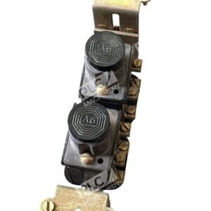 Allen Bradley Pushbutton 2x 800H-AK2A Mounted On 800H-2XH L