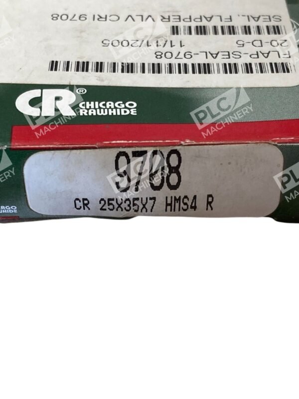 CR Chicago Rawhide CR 25X35X7 HMS4 R Joint Radial Oil Seal 9708 (lot of 2) - Image 3