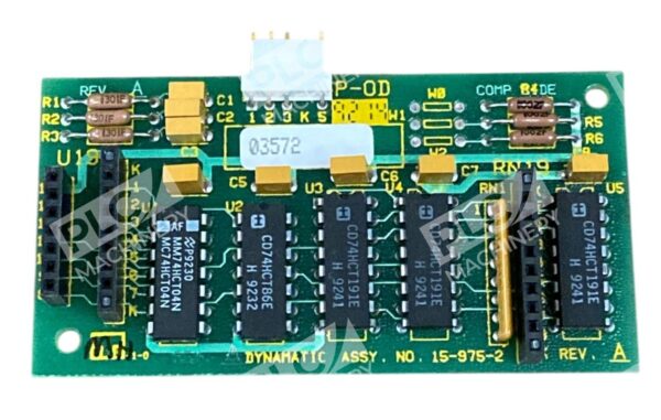 Dynamatic 70-314-2 Rev A P-0D Circuit Board 15-975-2