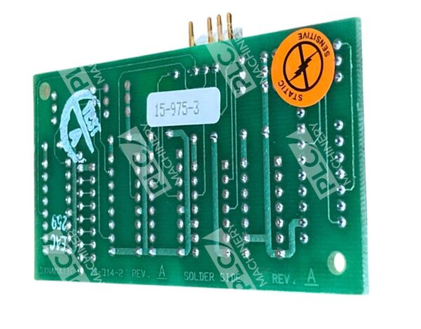 Dynamatic 70-314-2 Rev A P-0D Circuit Board 15-975-2 - Image 2