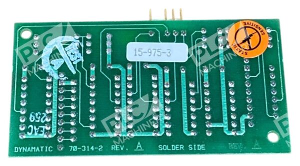 Dynamatic 70-314-2 Rev A P-0D Circuit Board 15-975-2 - Image 4