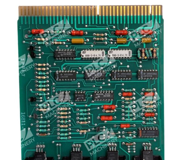 Universal Instruments 4FUN4890 18917 16810 Rev B Servo Amp 16811-N - Image 2