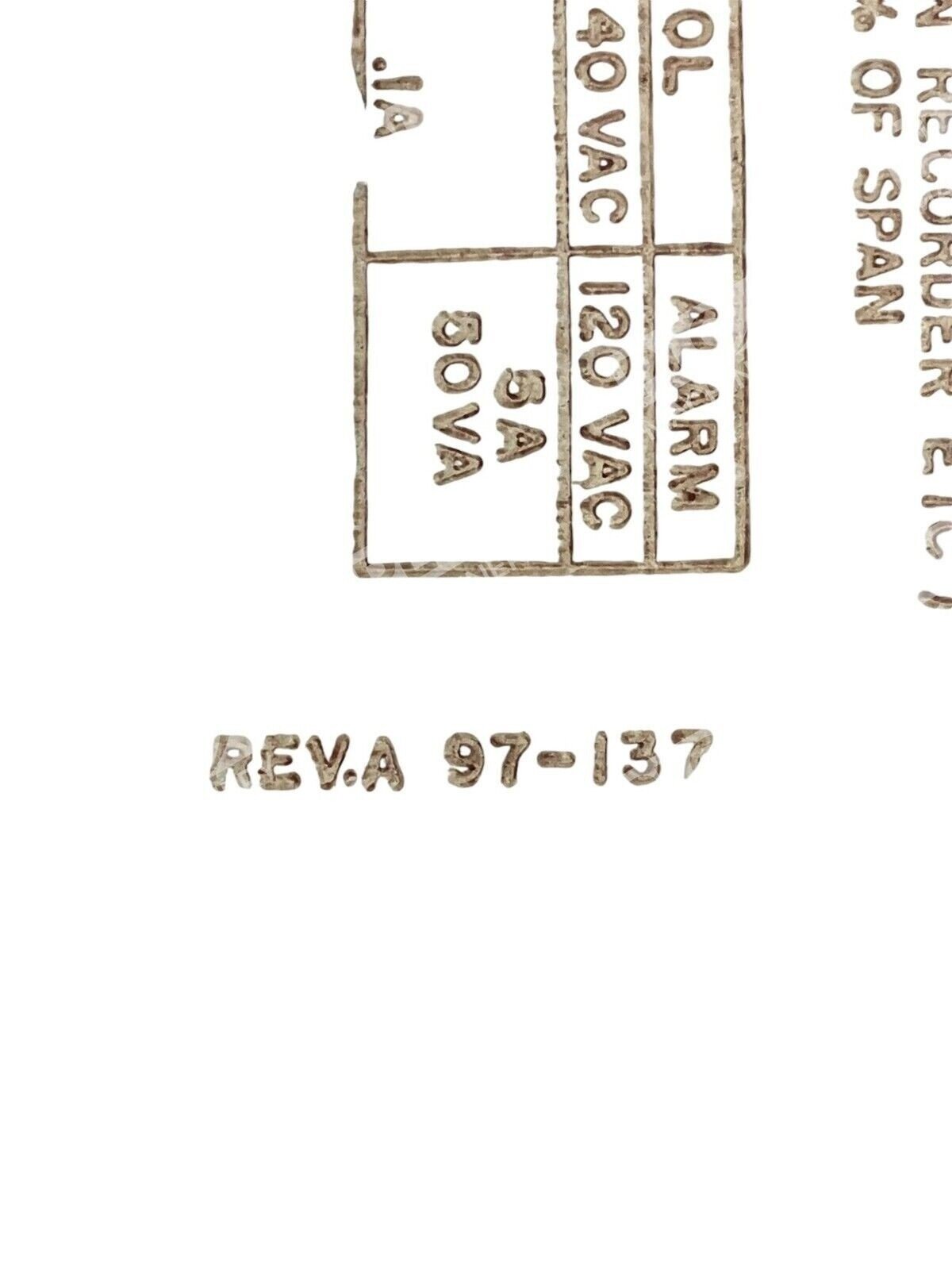 Honeywell 0-1400C 0-2500F  Temperatue Control R7352 - Image 4