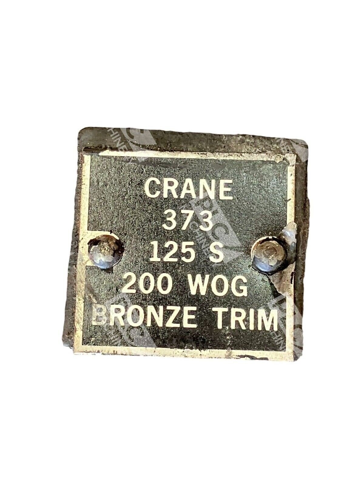 Crane 373 125 S 200 WOG Bronze Trim 01K36 - Image 3