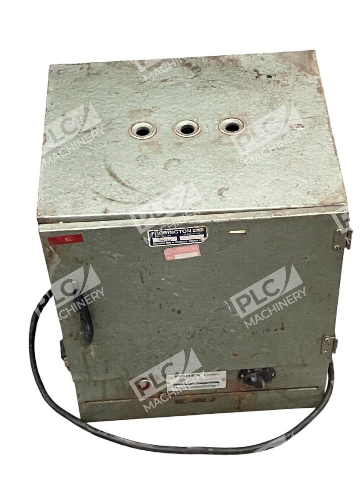 Farrington E-264 Fisher Scientific Oven 115V 1Ph 800W .7CuFt