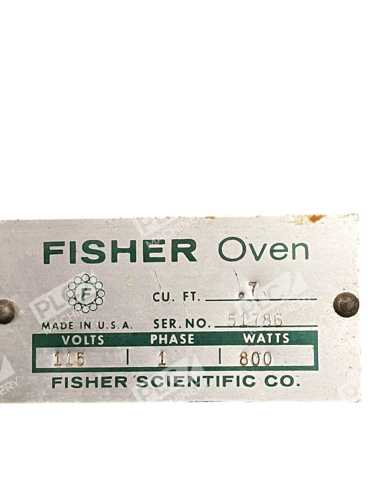 Farrington E-264 Fisher Scientific Oven 115V 1Ph 800W .7CuFt - Image 2