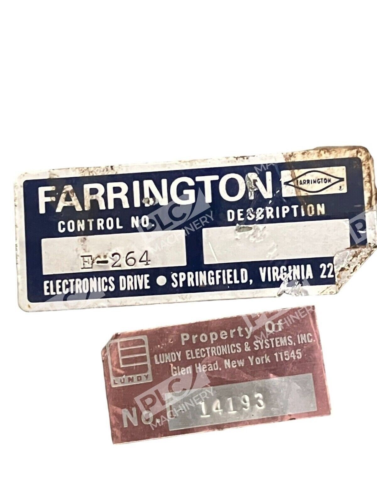 Farrington E-264 Fisher Scientific Oven 115V 1Ph 800W .7CuFt - Image 4