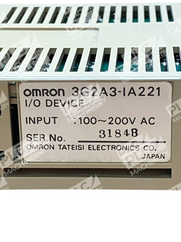 Omron 3G2A3-IA221 Programmable Controller I/O Device - Image 4