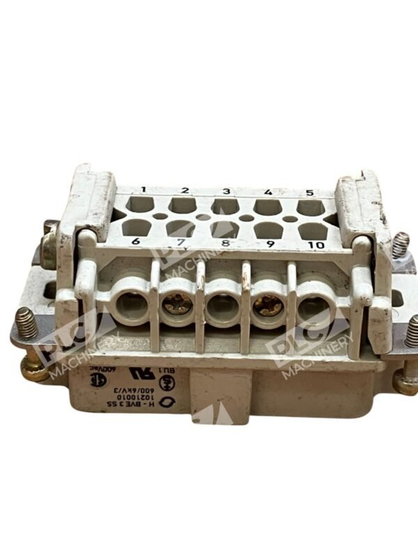 Lapp H-BVE3SS 600/6kV/3 600VAC BU1 Connector Plug 10210010 - Image 4