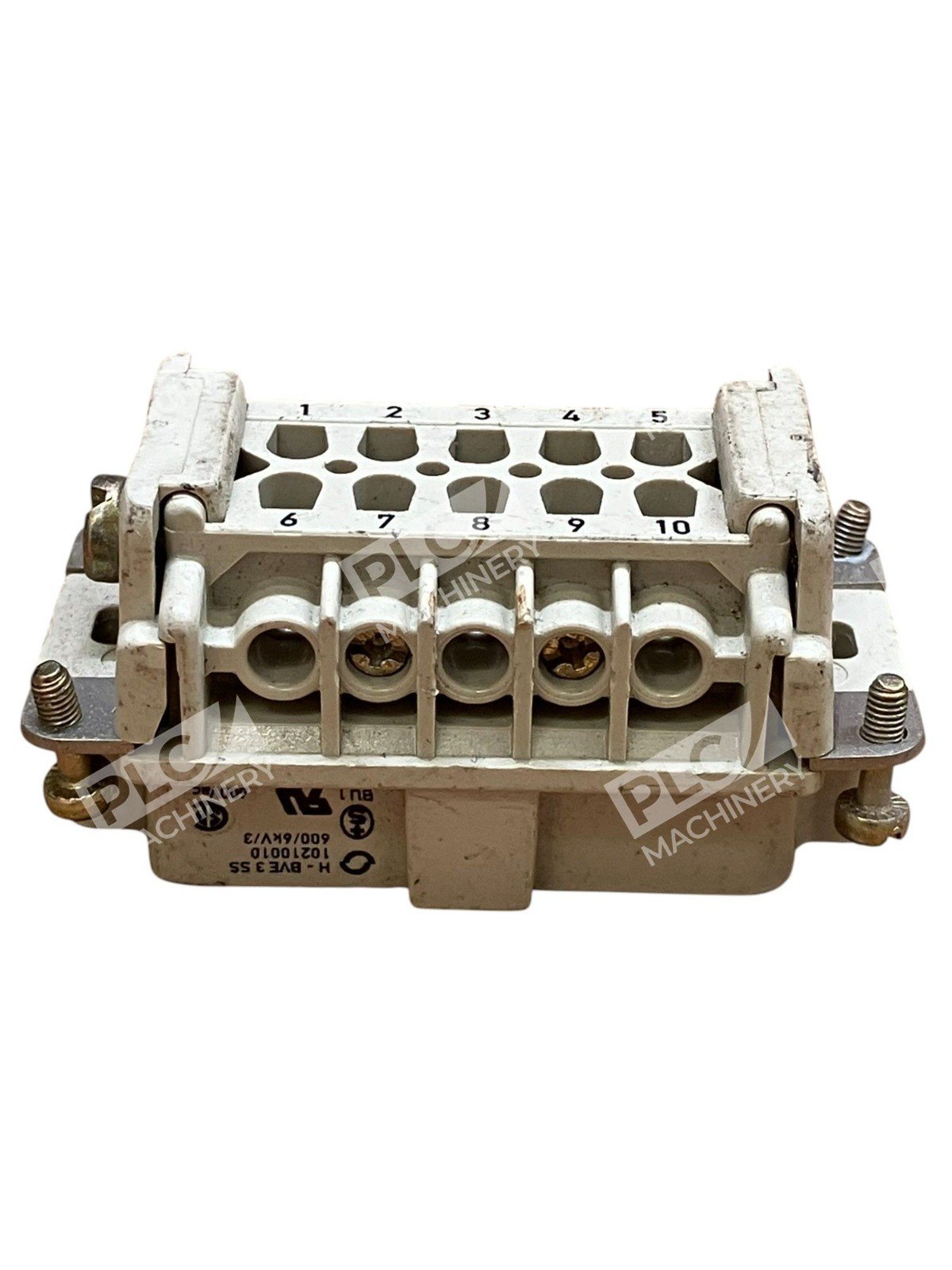 Lapp H-BVE3SS 600/6kV/3 600VAC BU1 Connector Plug 10210010 - Image 5