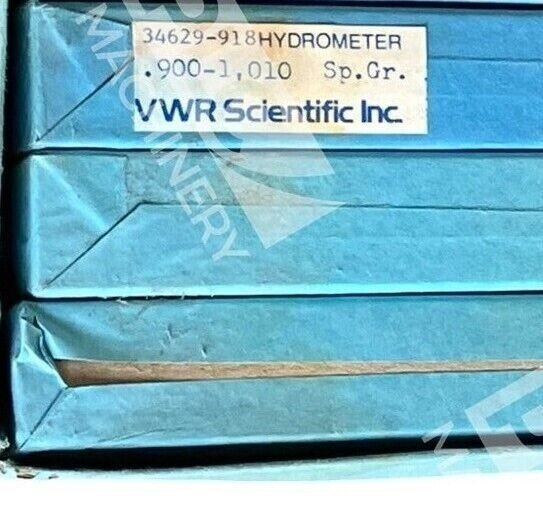VWR Scientific .900-1.010 Sp. Gr. Hydrometer 34629-918