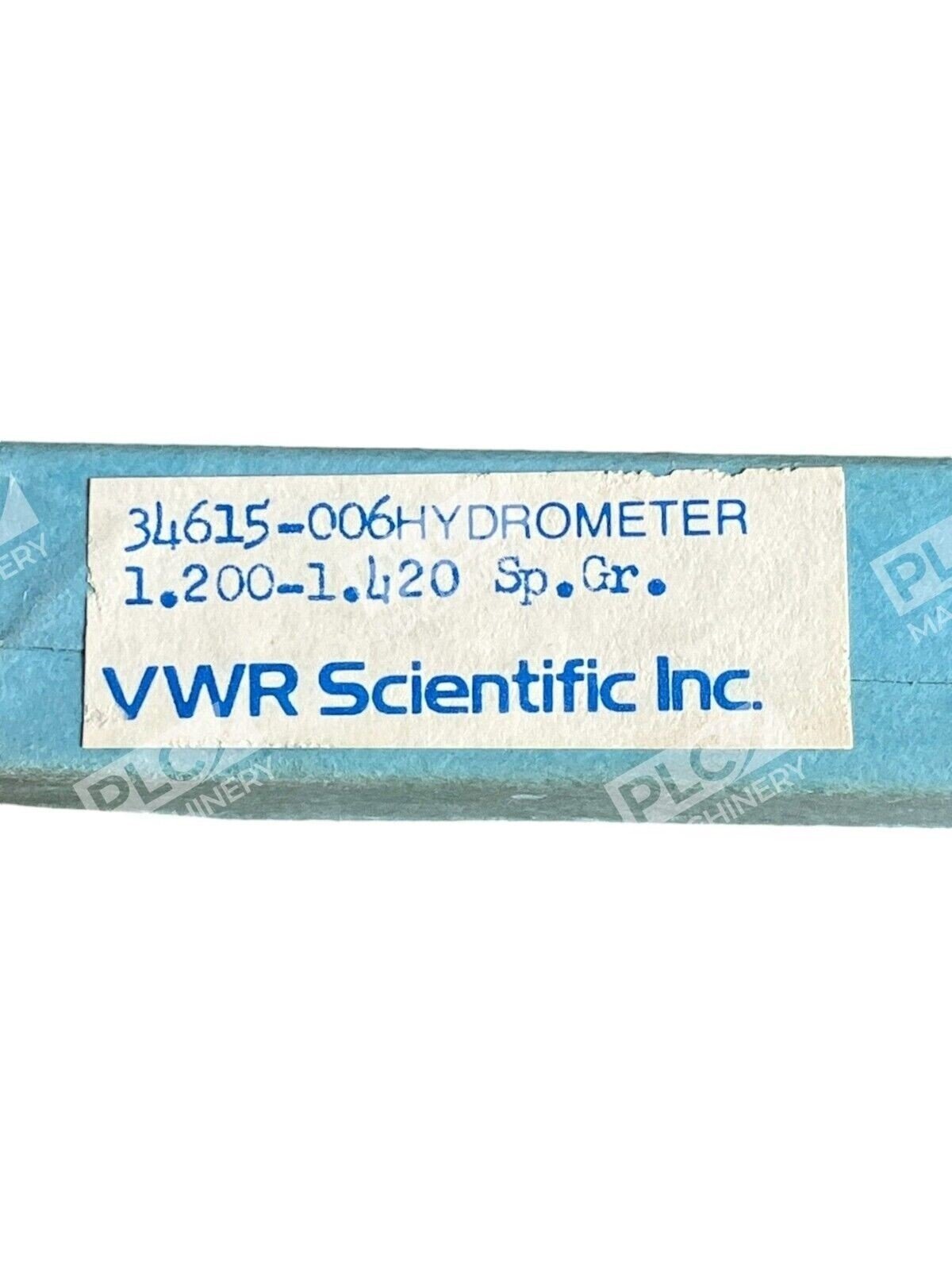 VWR Scientific 1.200-1.420 Sp. Gr. Hydrometer 34615-006 - Image 2