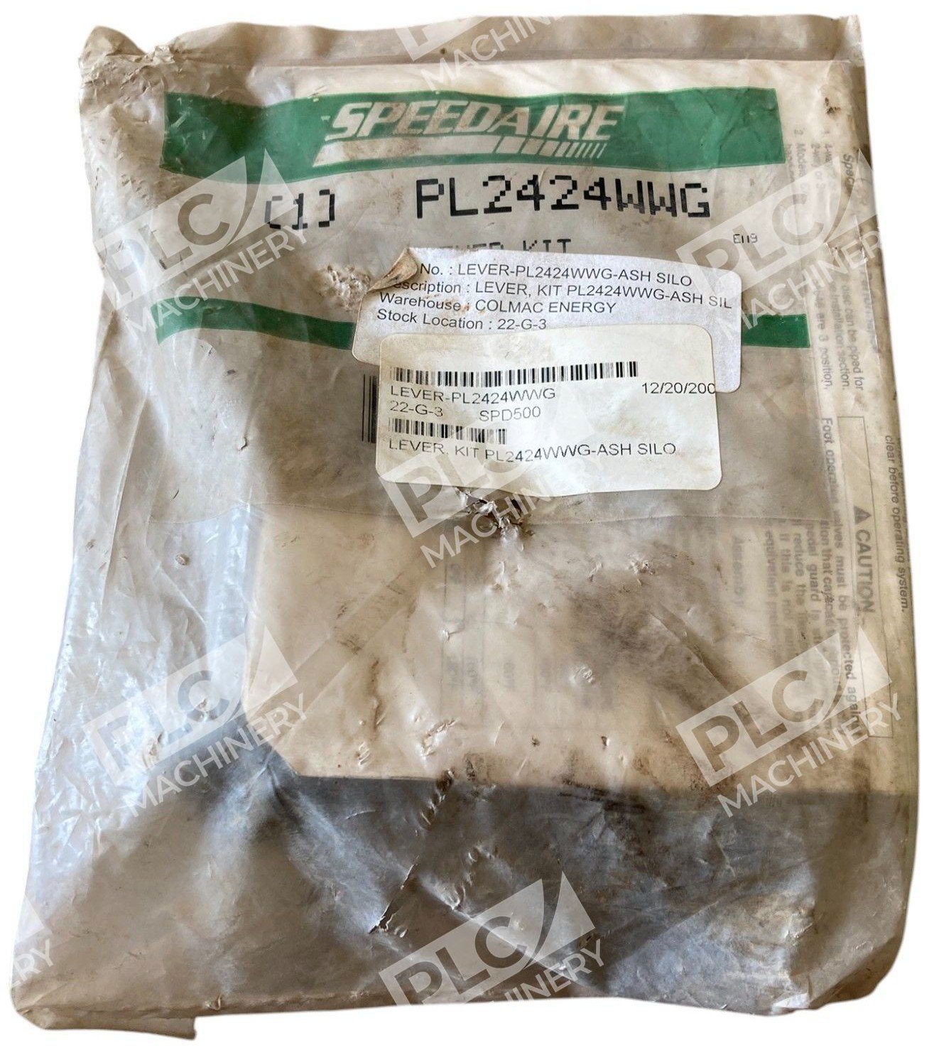 Speedaire Manual Control Air Valves Lever Kit PL2424WWG