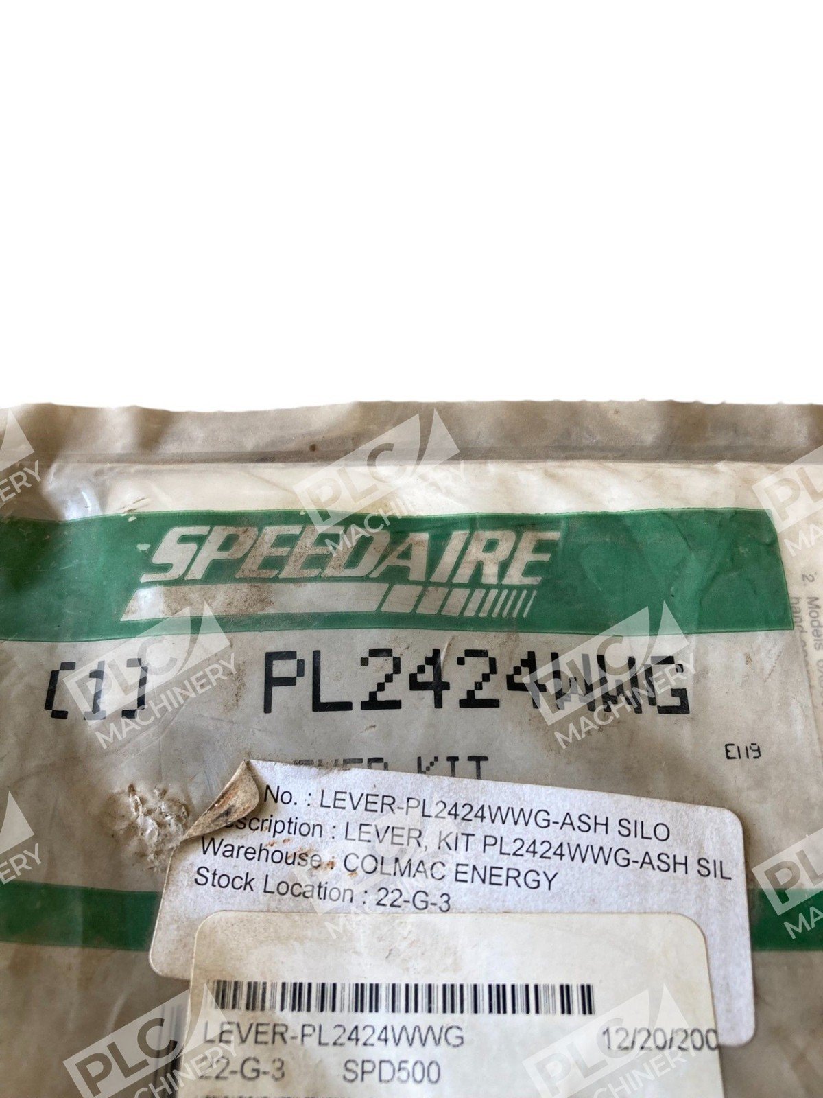 Speedaire Manual Control Air Valves Lever Kit PL2424WWG - Image 2