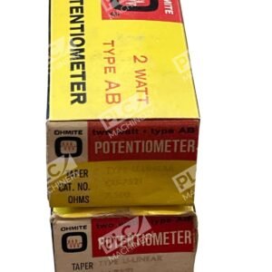 Ohmite CU‑7521 Potentiometer 7.5 KΩ 2 W Type AB U-Linear Panel Mount Box of 2