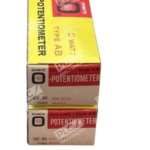 Ohmite CU-3531 Type AB 3.5k Ohms 2W Potentiometer Box of 2