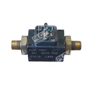 Gems Sensors PS93 Series Adjustable Pressure Switch 10/25 PSID