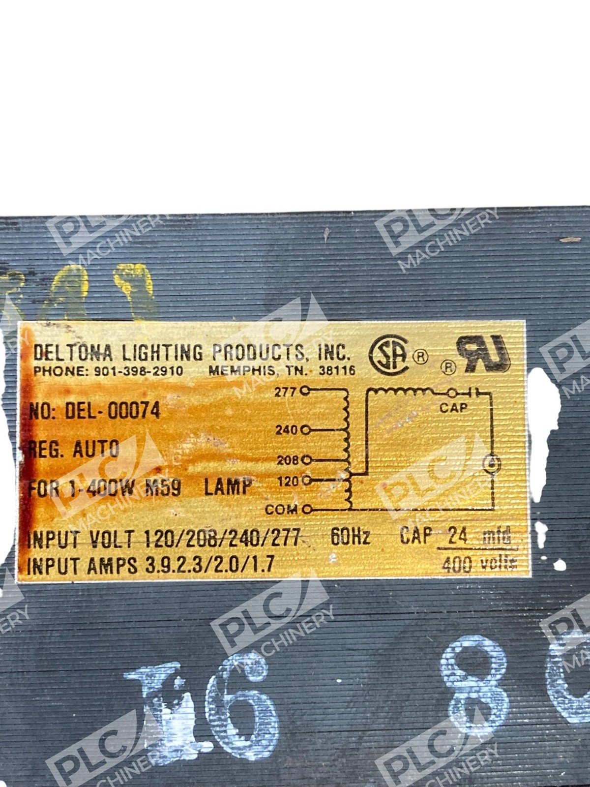 Deltona Lighting Products Reg Auto Ballast DEL-00074 - Image 2