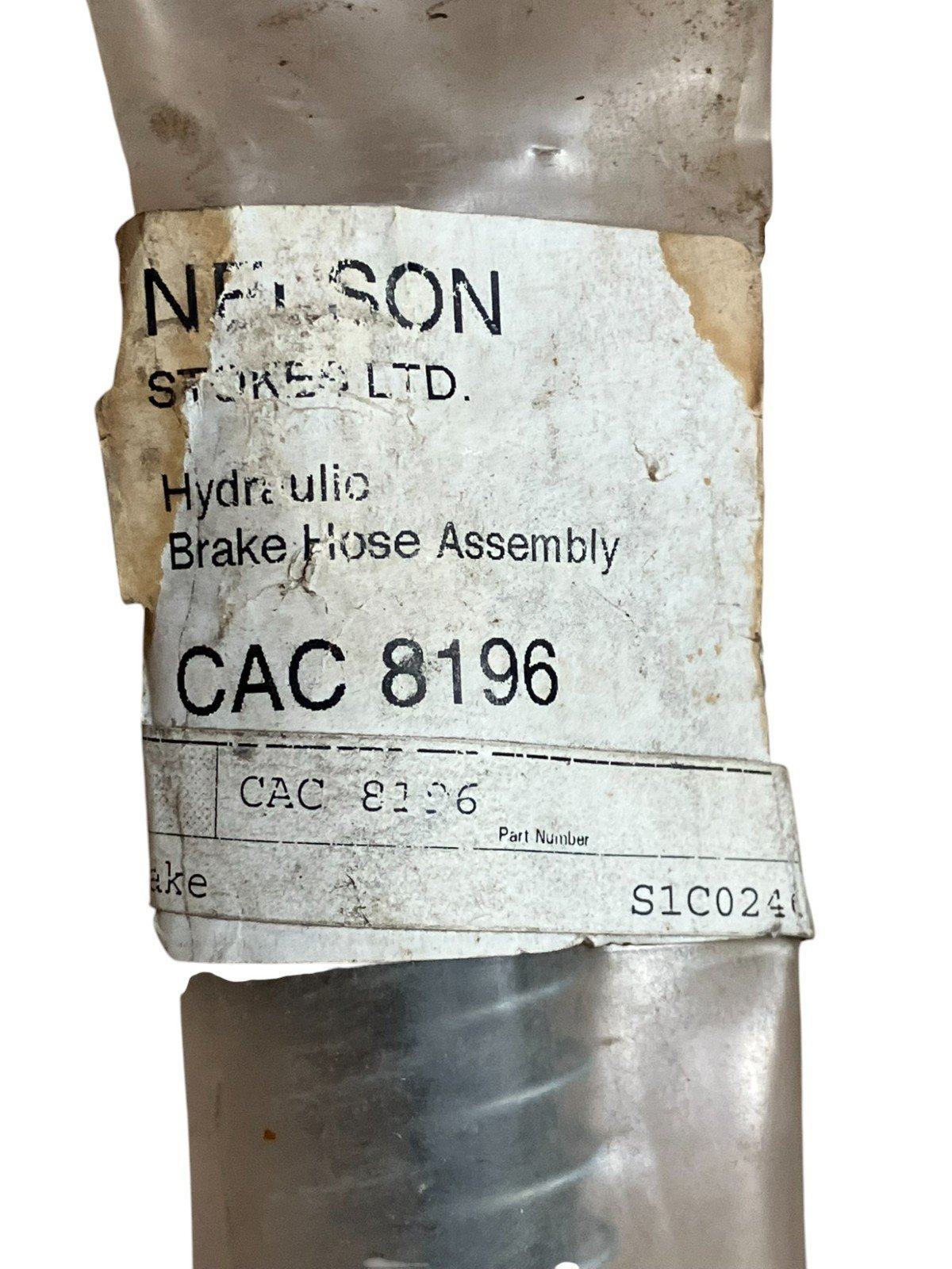 Nelson Stokes Limited Hydraulic Brake Hose Assembly CAC8196 - Image 3