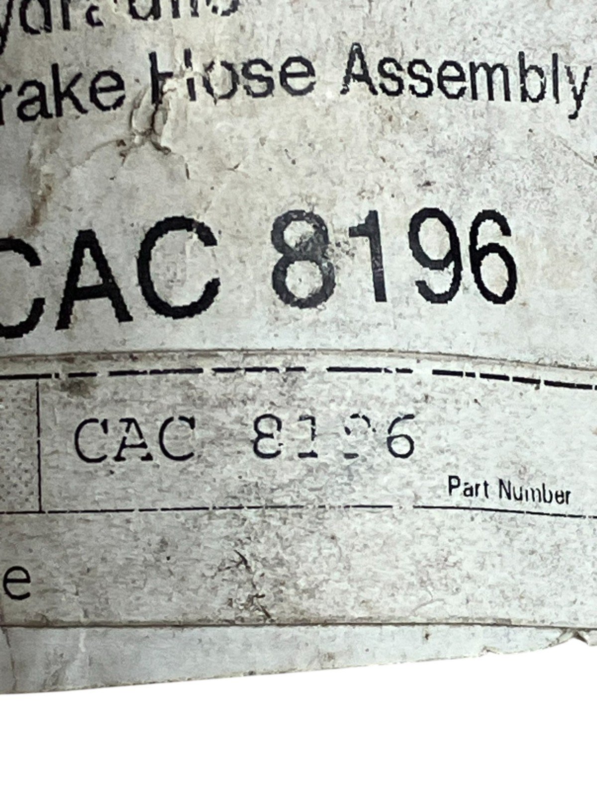 Nelson Stokes Limited Hydraulic Brake Hose Assembly CAC8196 - Image 4