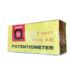 Ohmite CU-3531 Type AB Potentiometer 35K Ohm 2W U-Linear Wirewound Panel Mount