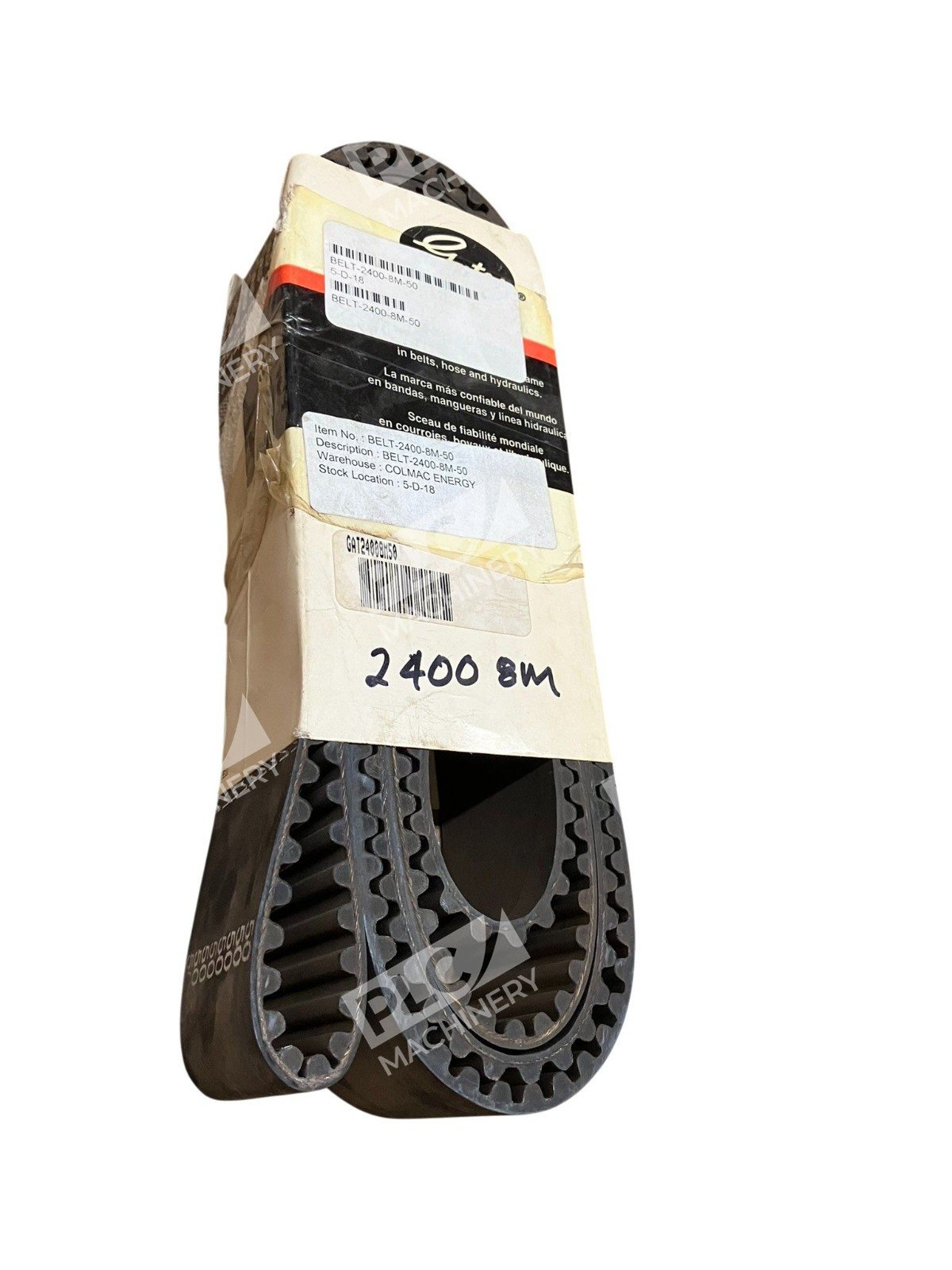 Gates BELT-2400-8M-50 PowerGrip Synchronous HTD Metric Timing Belt - Image 2