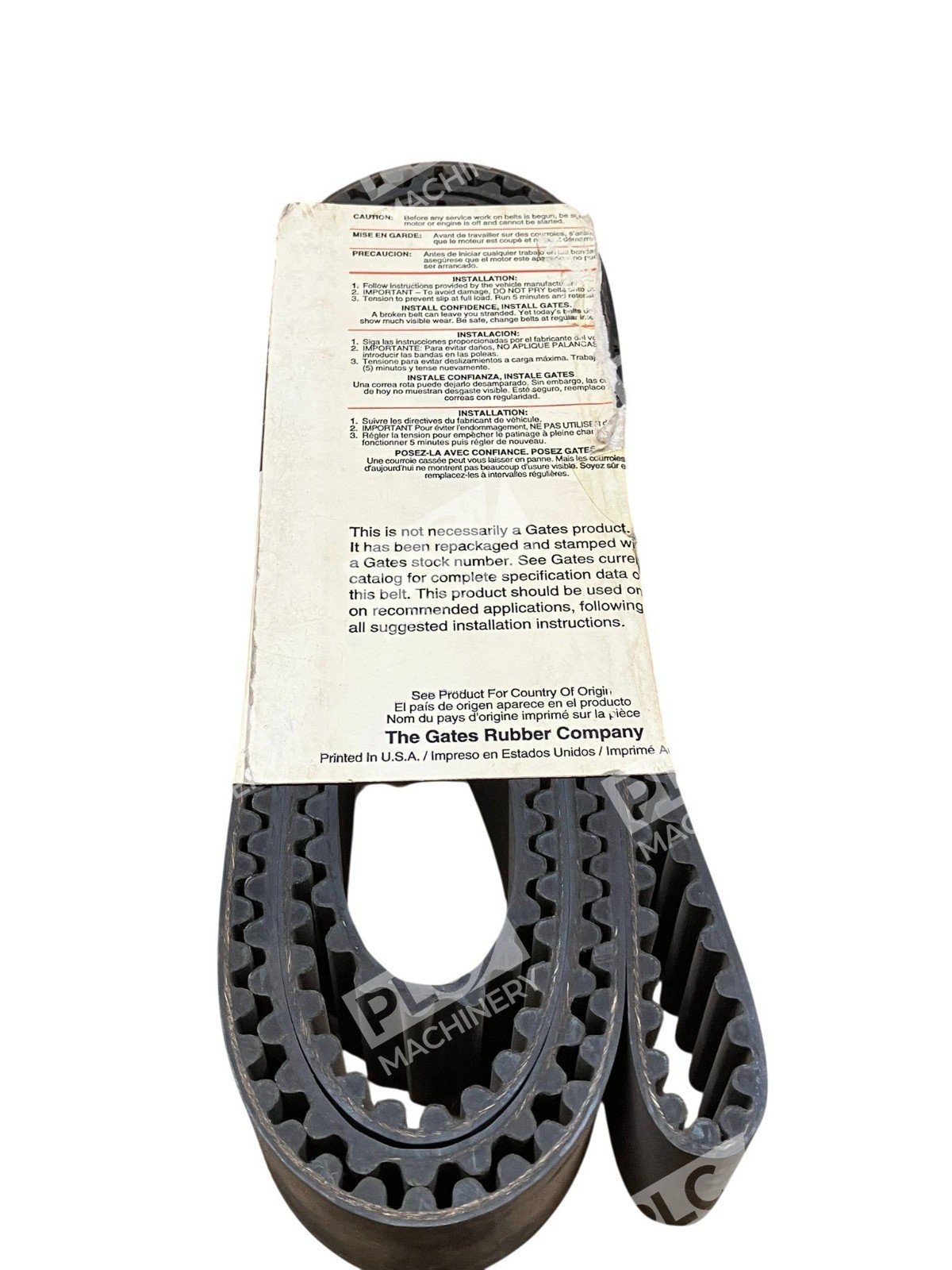 Gates BELT-2400-8M-50 PowerGrip Synchronous HTD Metric Timing Belt - Image 7