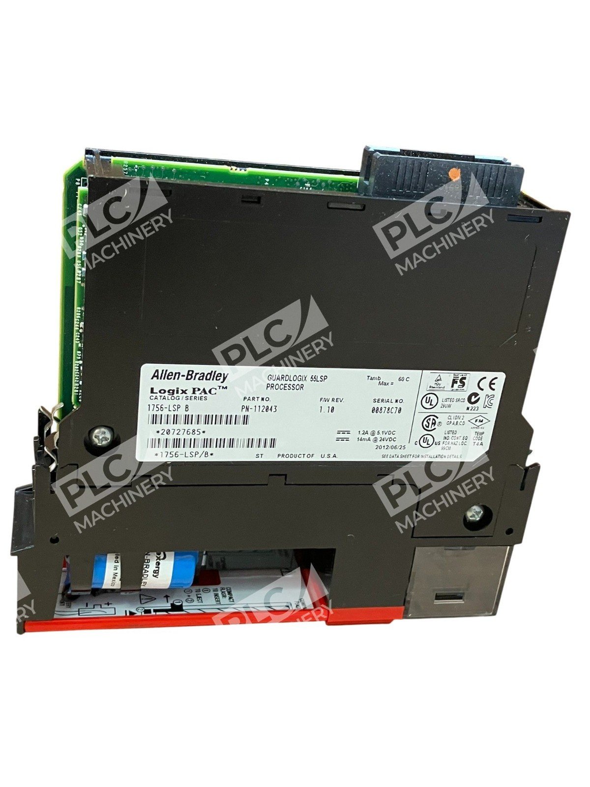 Allen-Bradley 1756-LSP Guardlogix 55LSP Safety Partner Processor Module Series B - Image 8