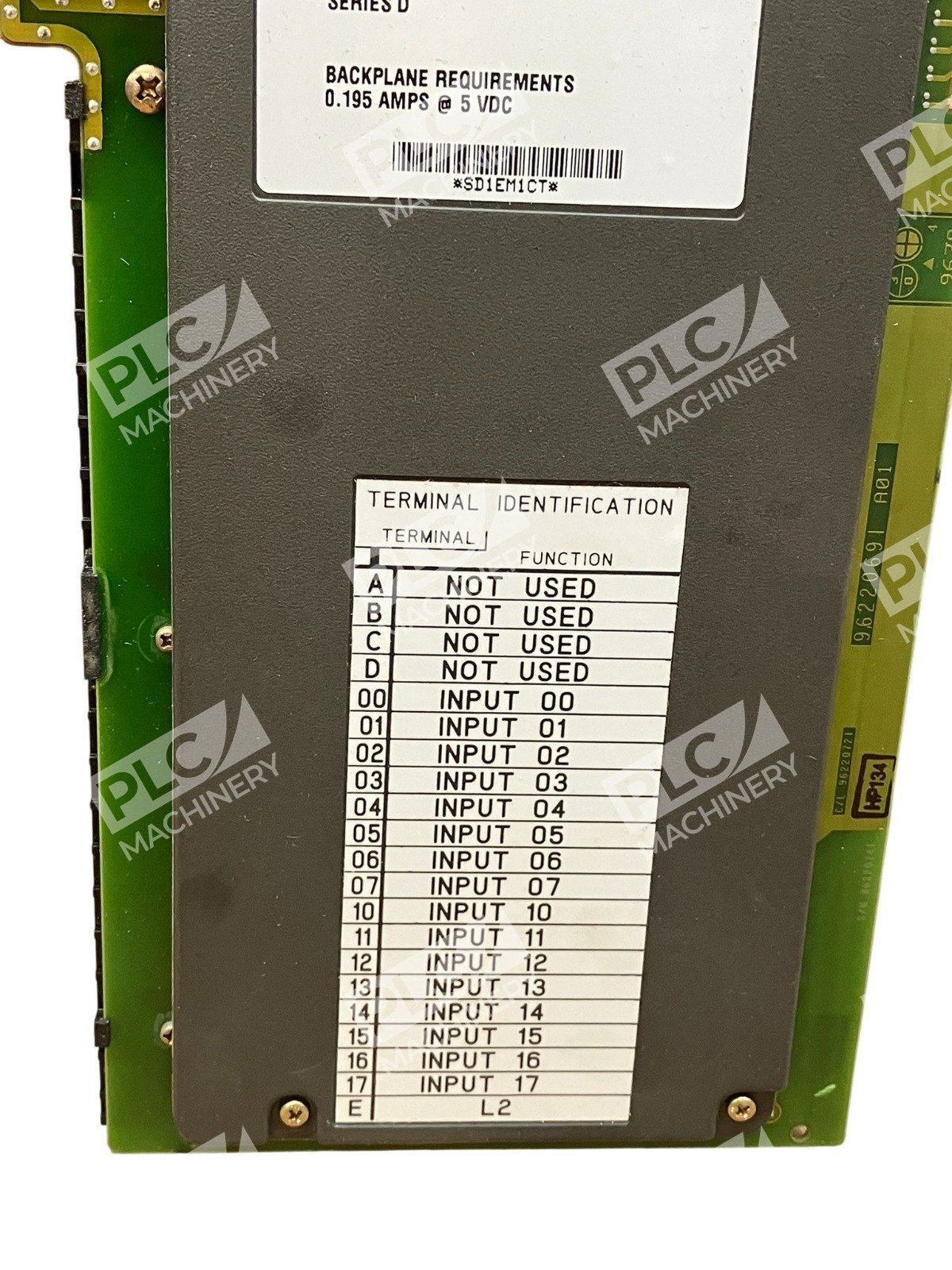 Allen-Bradley 1771-IAD D 120V Digital AC/DC Input Module Rev. B02 - Image 10