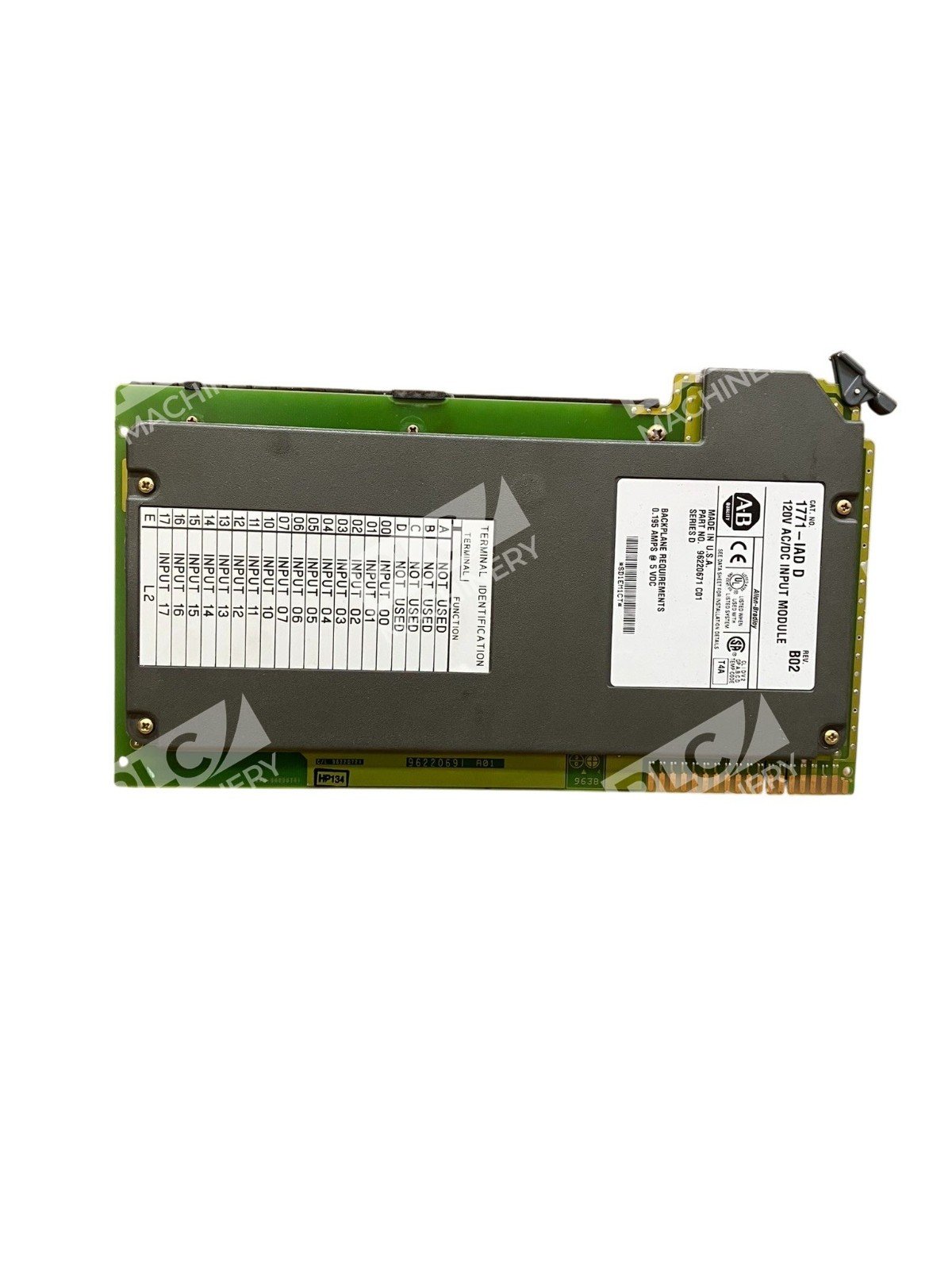 Allen-Bradley 1771-IAD D 120V Digital AC/DC Input Module Rev. B02 - Image 13