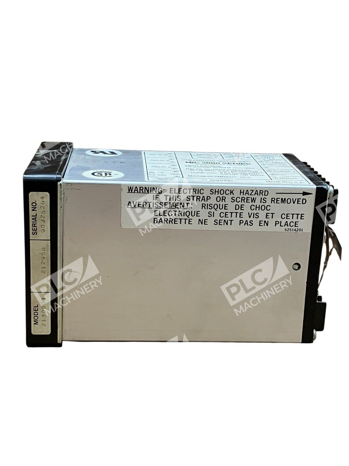 Partlow 2130001 Mic 2000 Series Process Control Equipment 115/230 VAC 50/60 Hz - Image 8