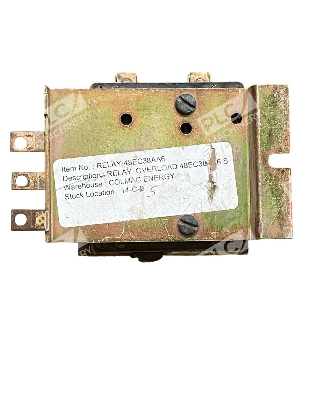 Furnas 600VAC Bi-Metal OL Relay 48EC38AA6 - Image 5