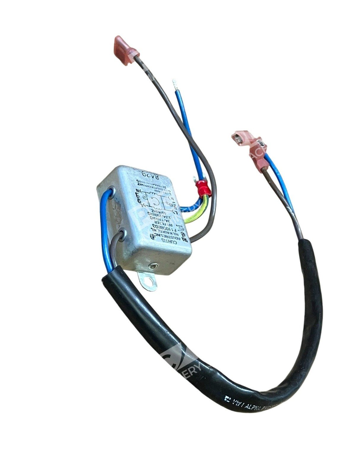 Curtis Industries F1100BB03 RFI Filter 50/60 Hz 250 VAC at 2.5 A - Image 3