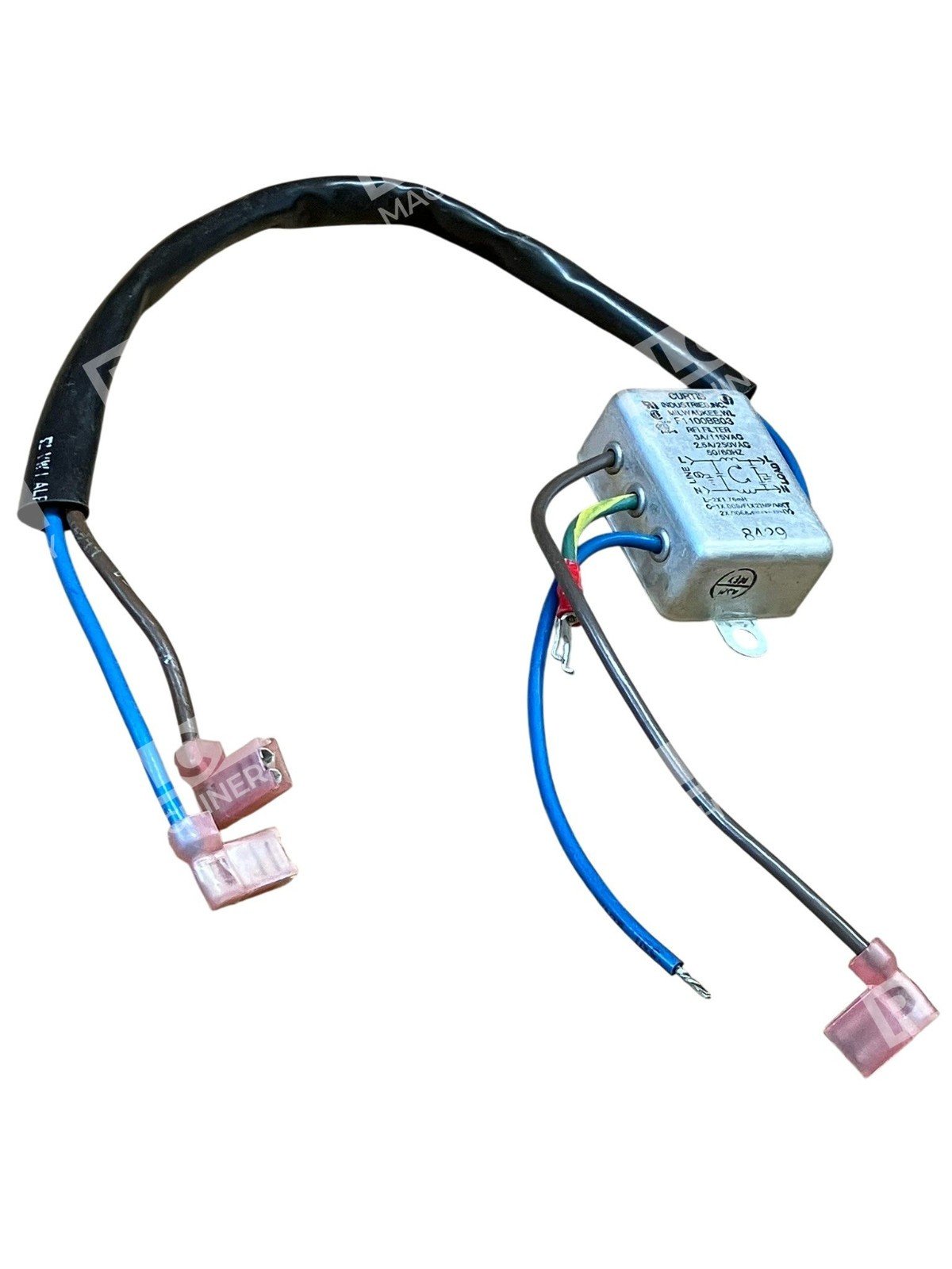 Curtis Industries F1100BB03 RFI Filter 50/60 Hz 250 VAC at 2.5 A - Image 7