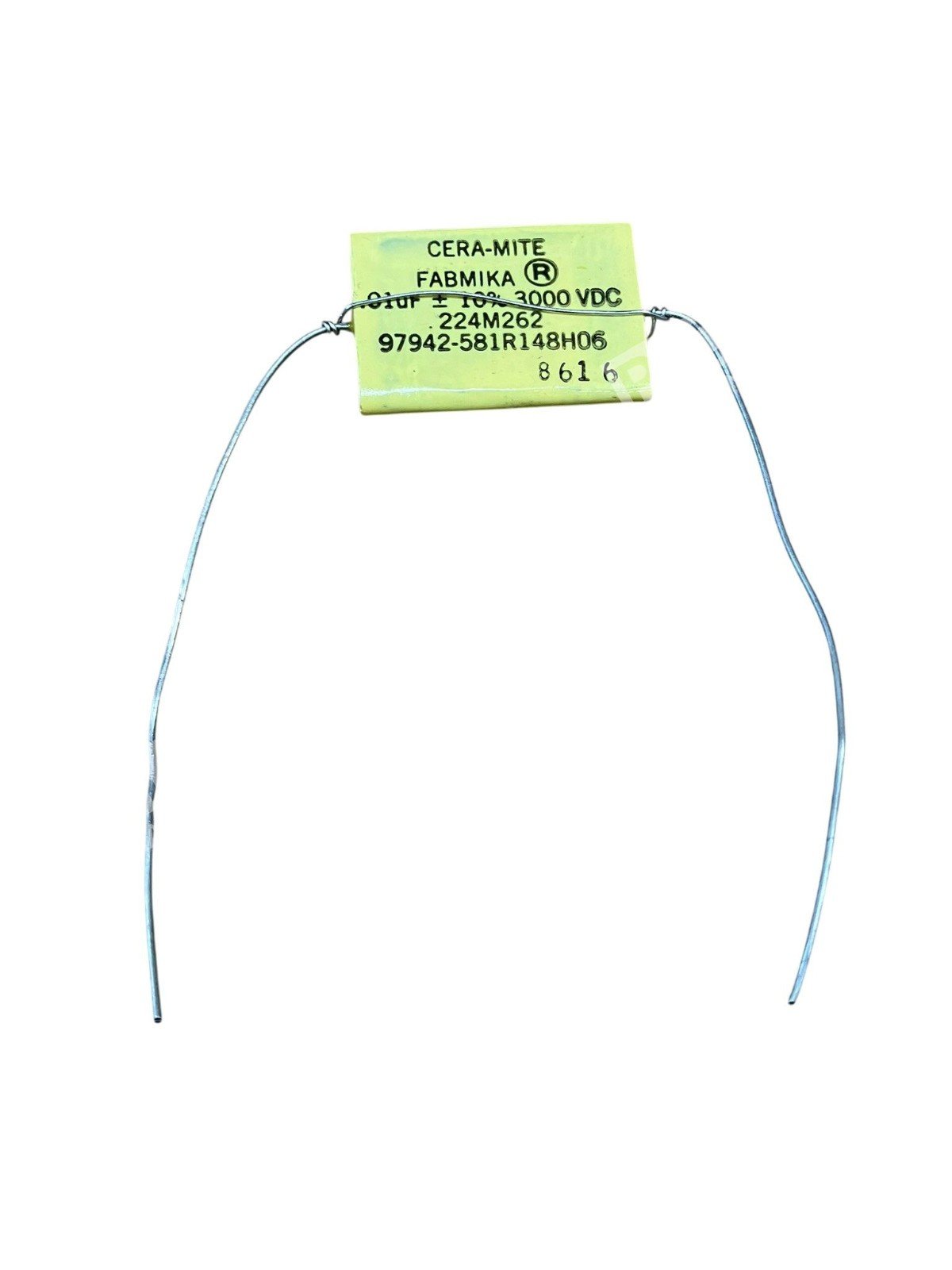 Cera-Mite Fabmika 224M262 High-Voltage Mica Capacitor 3000VDC Lots of 25
