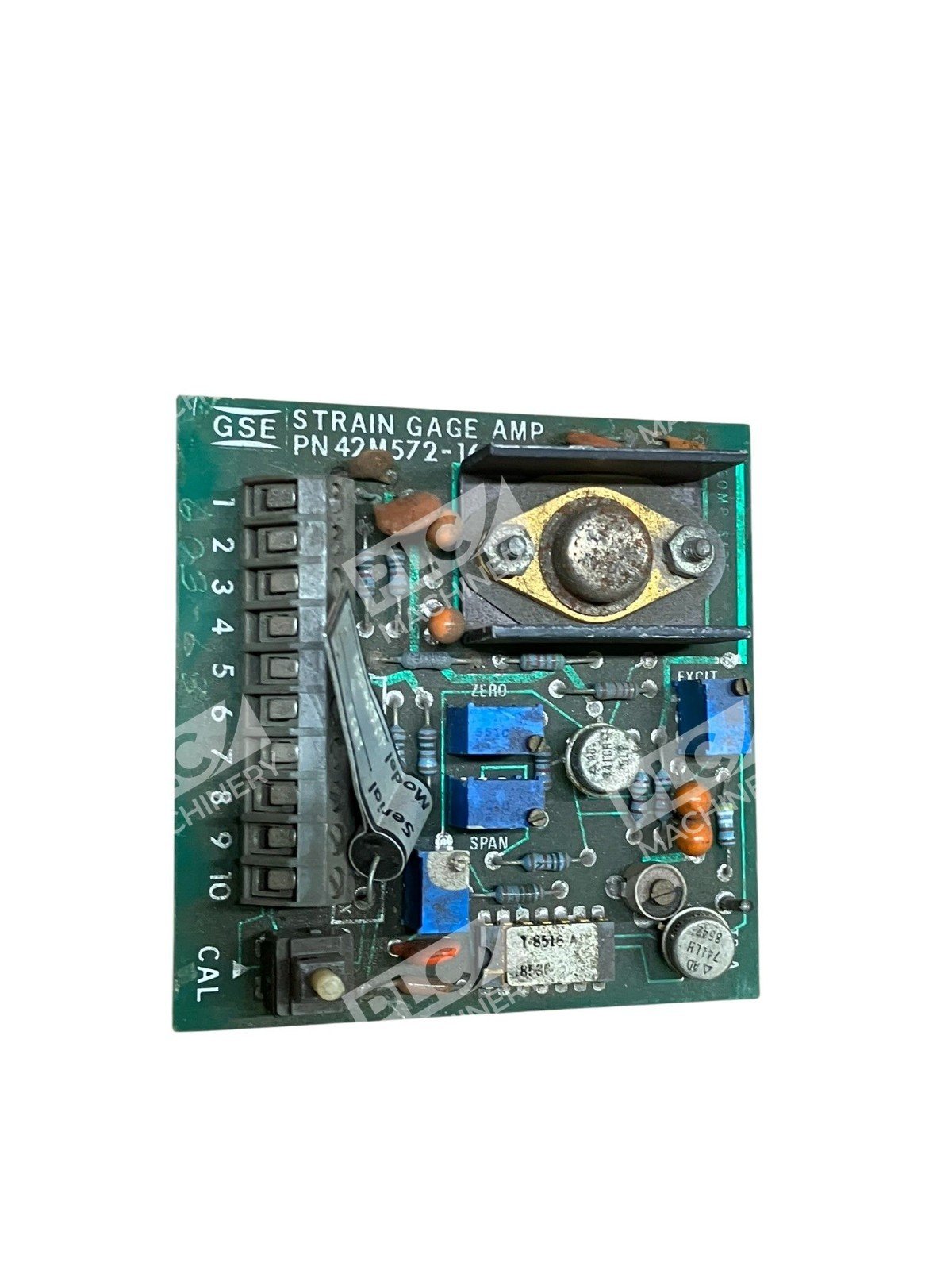 GSE Strain Gage Amp Circuit Board 42M572-160 - Image 2