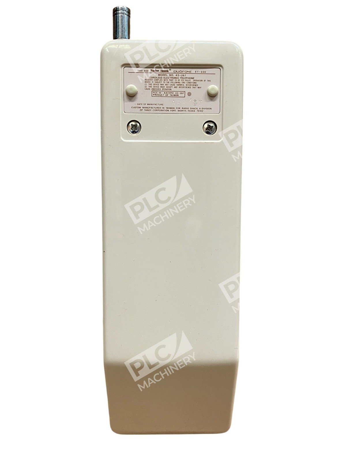 Radio Shack Duofone ET-330 Cordless Electronic Telephone 43-267 - Image 2