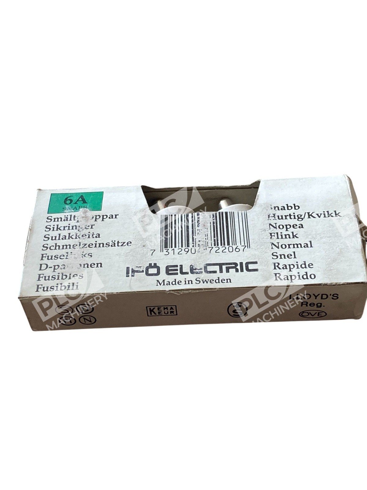 IFO Electric 6/500 Fuse 6AMP 500VAC Box of 5