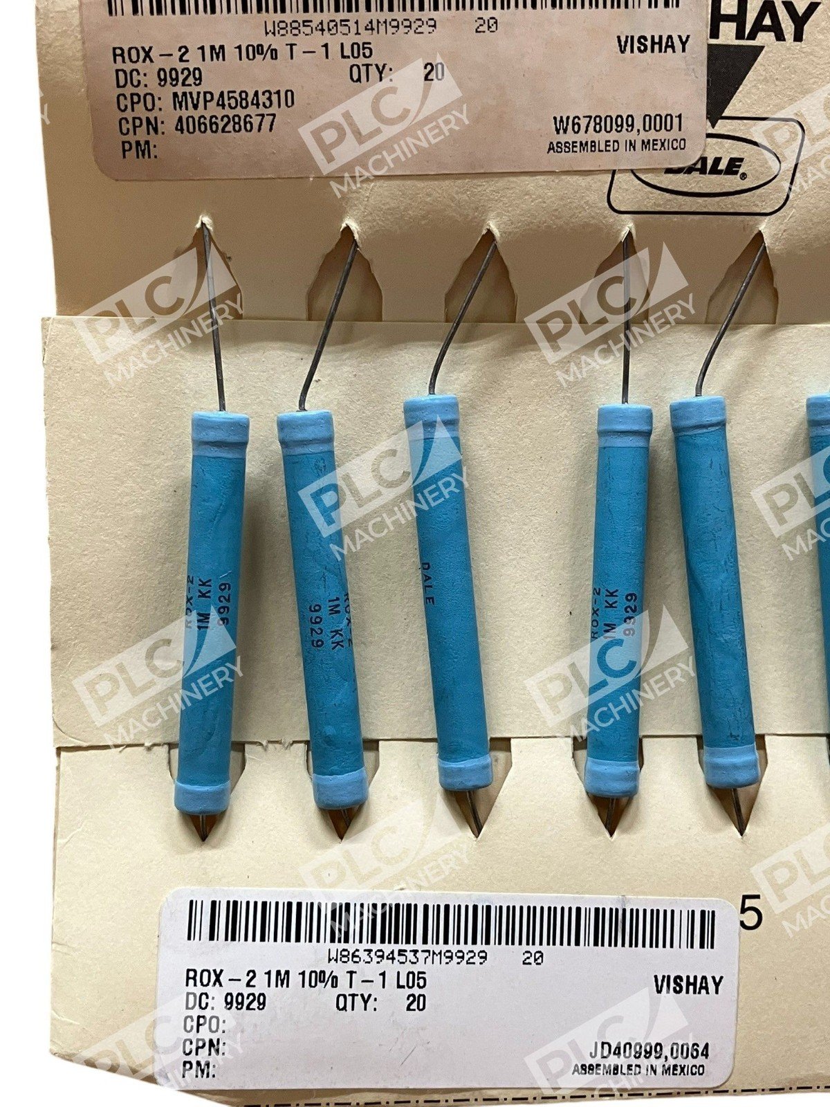 Vishay Dale ROX-2 1MΩ 10% Metal Oxide Resistor High Voltage 9929 One Pack of 20 - Image 2