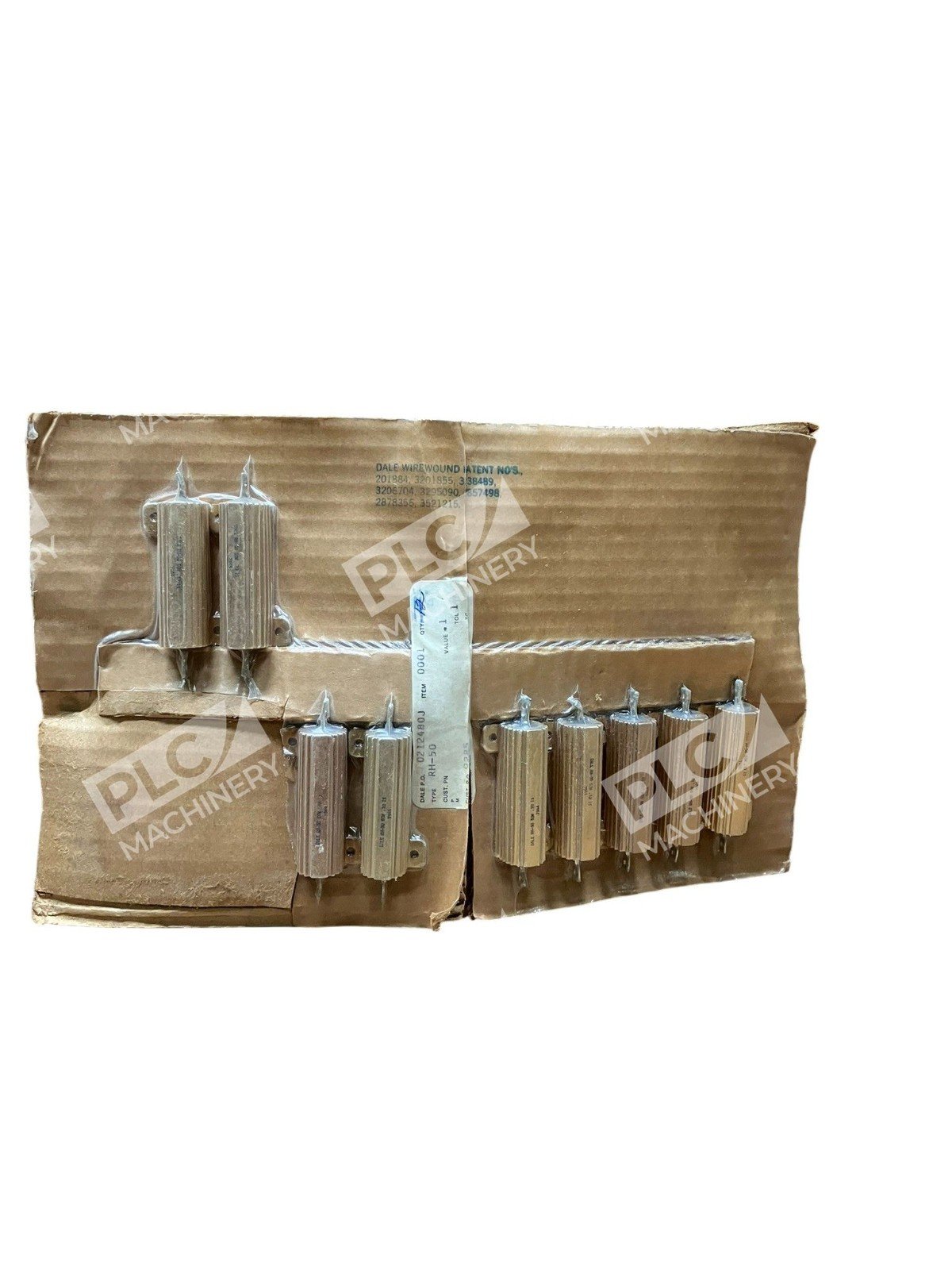 Vishay Dale RH-50 Wirewound Resistor 50W 10Ω 1% Aluminum Chassis Mount Lots of 9