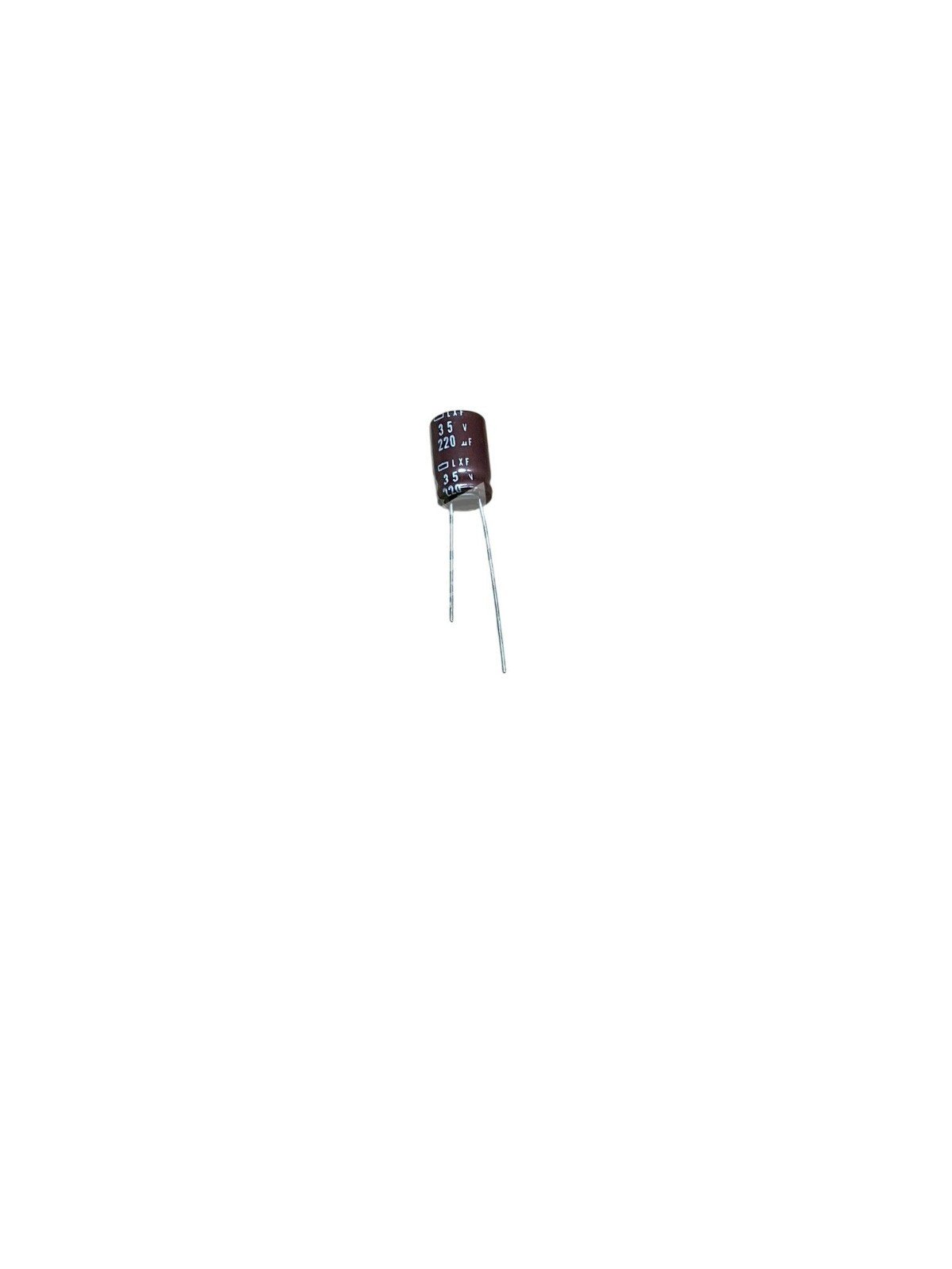 Nippon Chemi-Con LXF 220µF 35V 105°C Radial Aluminum Electrolytic Capacitor - Image 4