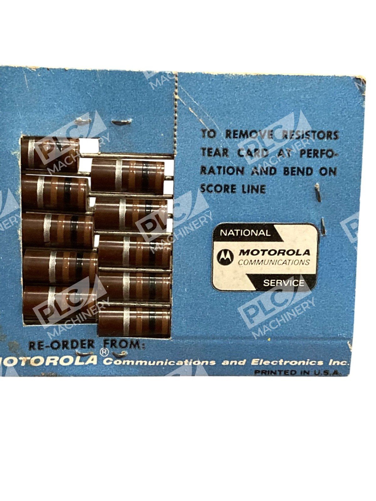 Motorola 6-3963 Carbon Comp Resistor File Vintage 100Ω 10% 2W Pack of 10 - Image 3