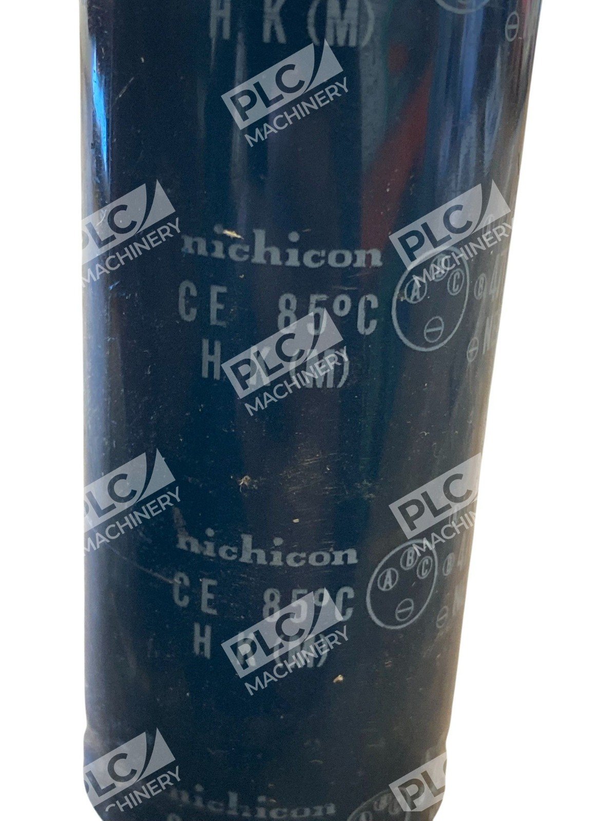 Nichicon 8950 Snap-In Aluminum Electrolytic Capacitor Neg Black Blank 470µF 450V - Image 5