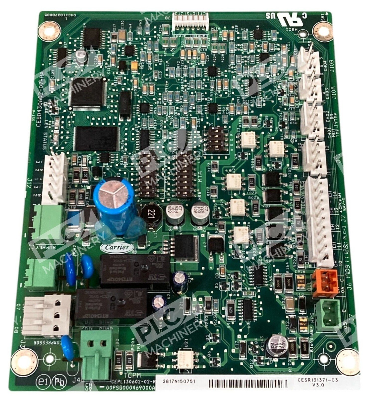 Carrier UTEC 2817N150751 CEPL130602-02-RA CEBD430602-07-RA Board CESR131371-03