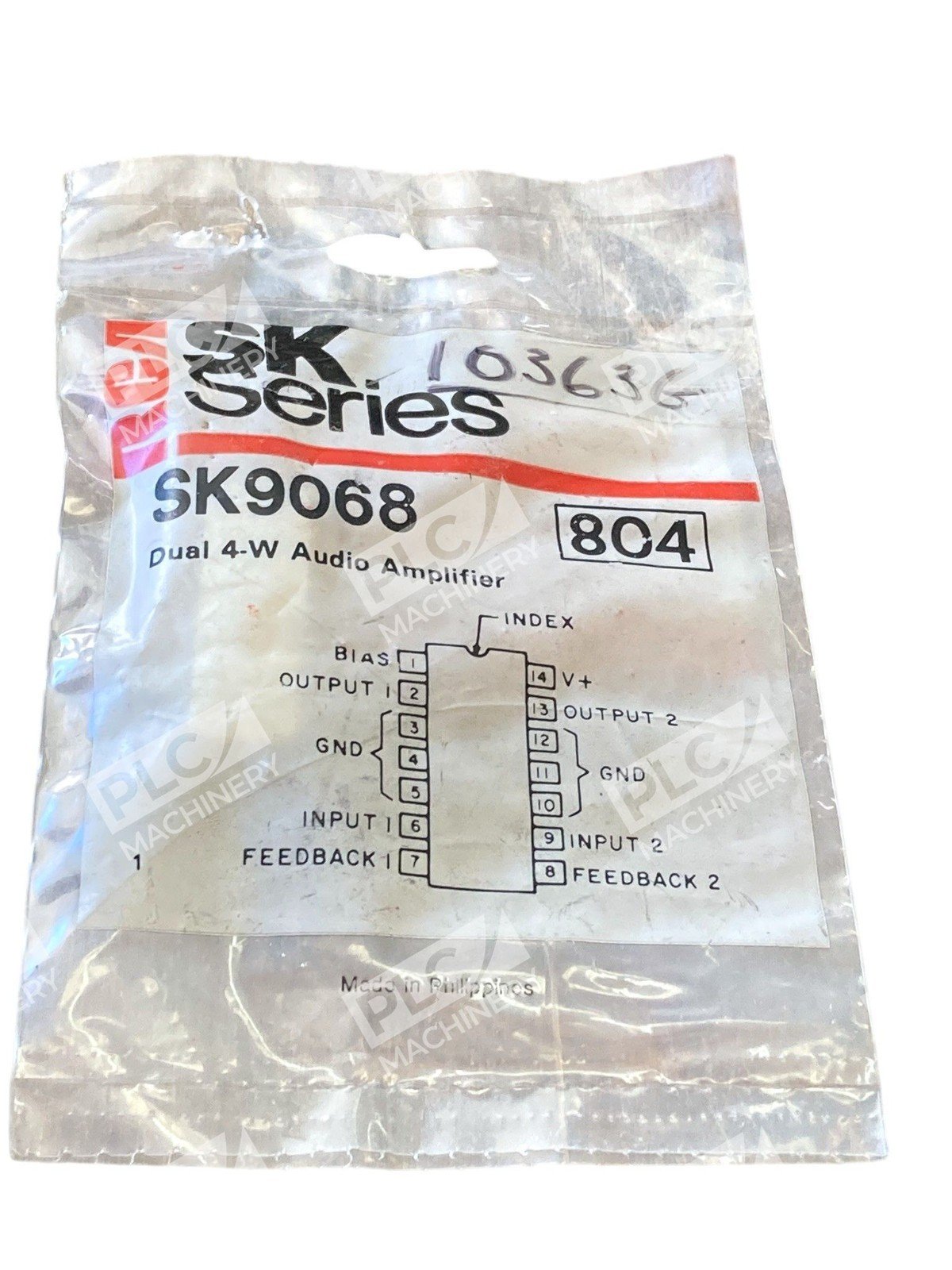 RCA SK Series 804 Dual 4-W Audio Amplifier SK9068